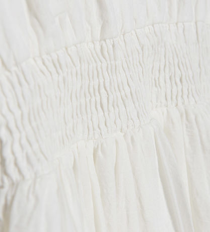 Creamie Kjole - Embroidery - Hvid