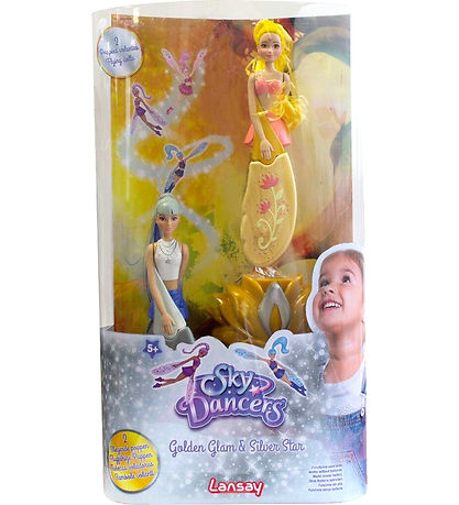 Sky Dancers Twin Dukker - 16 cm - 2-Pak