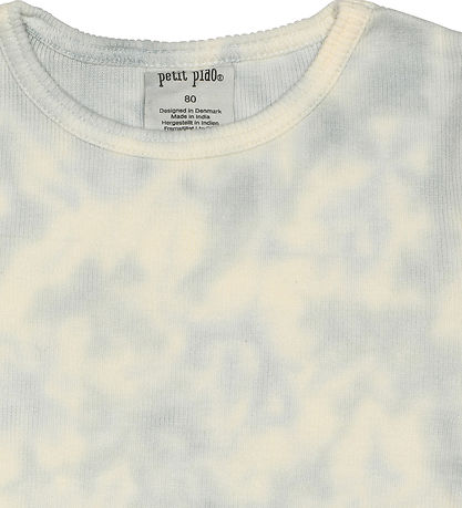 Petit Piao T-shirt - Rib - Baggy - Pearl Blue Tie Dye