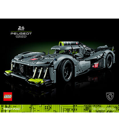 LEGO Technic - Peugeot 9X8 24H Le Mans... 42156 - 1775 Dele