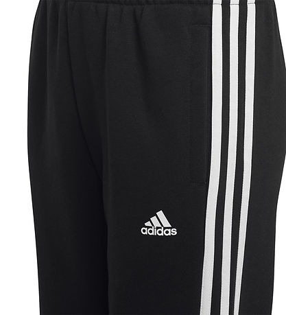 adidas Performance Sweatpants - U 3S FL PANT - Sort/Hvid