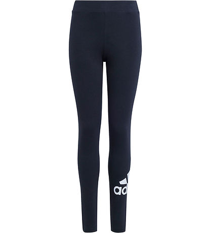 adidas Performance Leggings - G BL Tig - Sort/Hvid