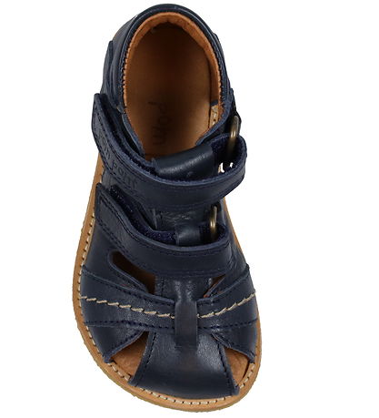 Pom Pom Sandaler - Rub Sole Two - Navy