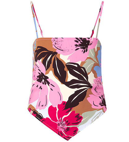 Rosemunde Top - Cropped - Supersized Floral Print