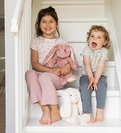 Teddykompaniet Bamse - Bunnies Linnea - 30 cm - Støvet Rosa