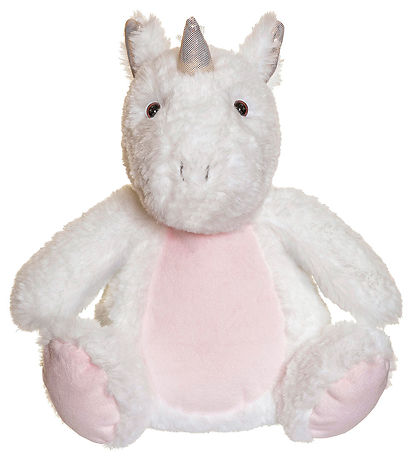 Teddykompaniet Bamse - Selvlysende Enhjrning - 22 cm - Hvid