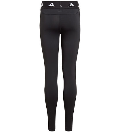 adidas Performance Leggings - B TF TIGHT - Sort/Hvid