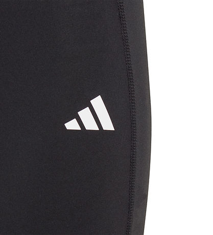 adidas Performance Leggings - B TF TIGHT - Sort/Hvid