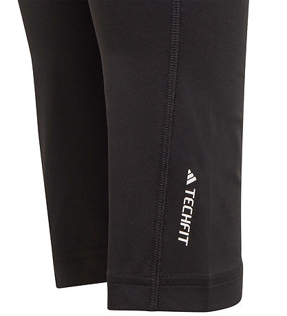 adidas Performance Leggings - B TF TIGHT - Sort/Hvid