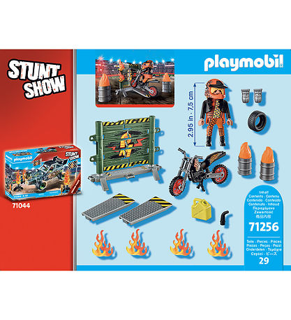 Playmobil Stunt Show - Starter Pack - 71256 - 29 Dele