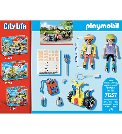 Playmobil City Life - Starter Pack - 71257 - 34 Dele