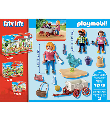 Playmobil City Life - Starter Pack - 71258 - 25 Dele