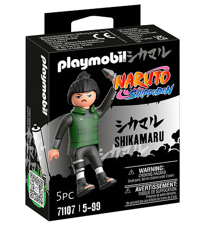 Playmobil Naruto - Shikamaru - 71107 - 5 Dele