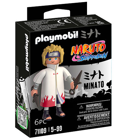 Playmobil Naruto - Minato - 71109 - 6 Dele