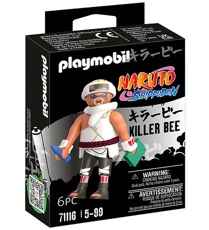 Playmobil Naruto - Killer Bee - 71116 - 6 Dele