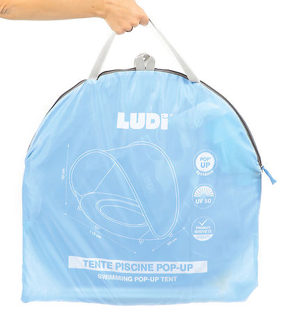 Ludi Skyggetelt - UV50 - 115x80 cm - Bl/Mint