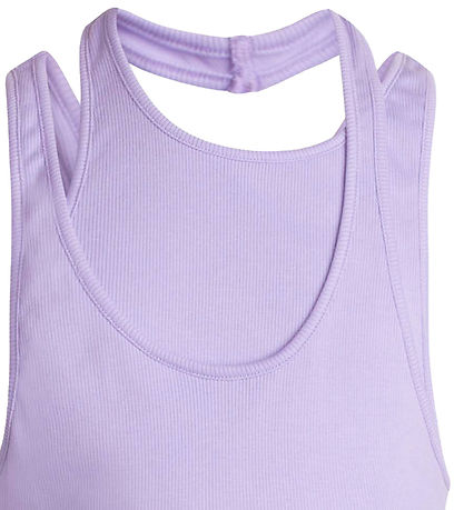 Grunt Top - Lyng Rib Top - Light Purple