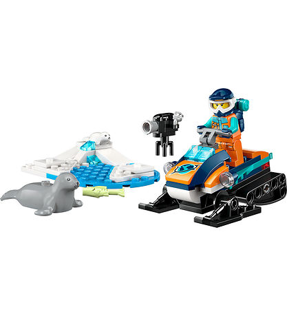 LEGO City - Polarforsker-snescooter 60376 - 70 Dele