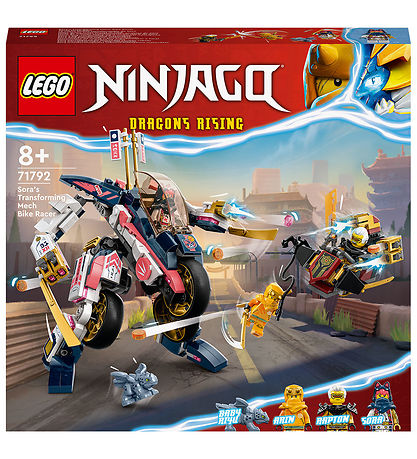 LEGO® Ninjago - Soras Forvandlings-Mech-Motorcykel 71792 - 384 D
