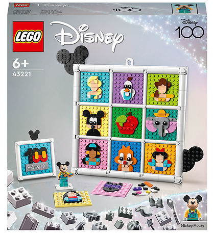 LEGO Disney - 100 r med Disney-ikoner 43221 - 1022 Dele