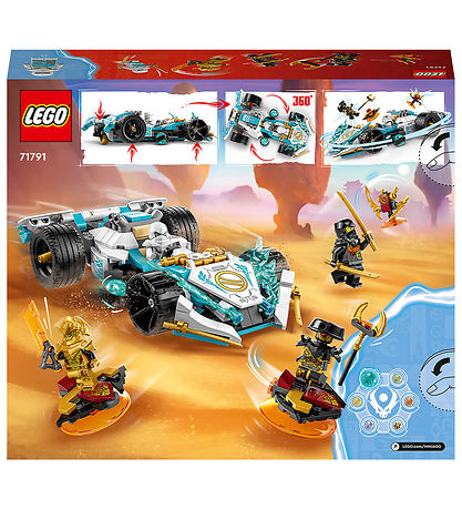 LEGO Ninjago - Zanes Dragekraft-Spinjitzu-Racerbil 71791 - 307