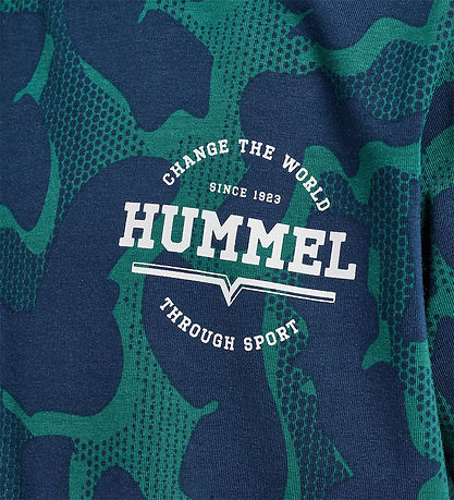 Hummel T-shirt - hmlMateo - Bayberry