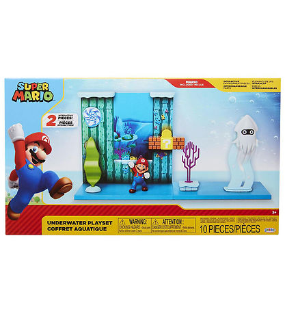 Super Mario Legest - Deluxe Underwater Playset - 10 Dele