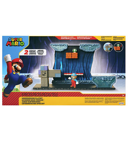 Super Mario Legest - Underground Playset - 9 Dele