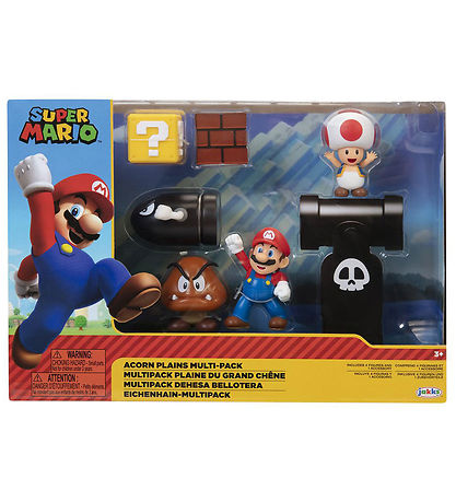 Super Mario Legest - Diorama Set - Acorn Plains - 5 Dele