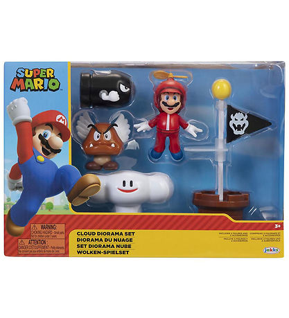 Super Mario Legest - Diorama Set - Cloud - 5 Dele