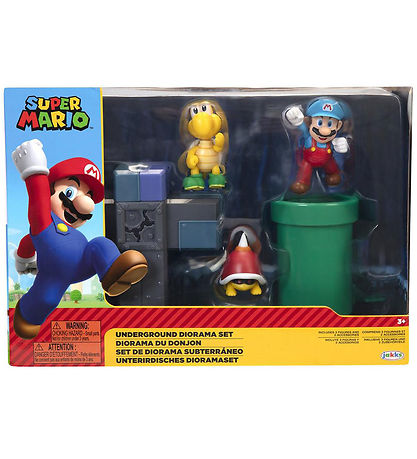 Super Mario Legest - Diorama Set - Underground - 5 Dele