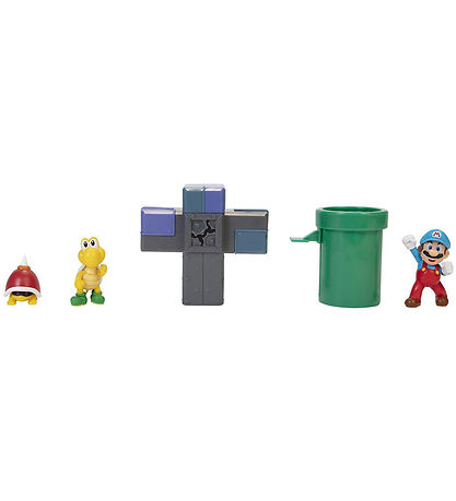 Super Mario Legest - Diorama Set - Underground - 5 Dele