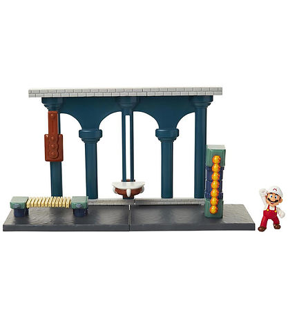 Super Mario Legest - Lava Castle Playset - 7 Dele