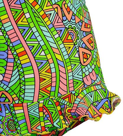 Funkita Badedragt - UV50+ - Belted Frill - Minty Mixer