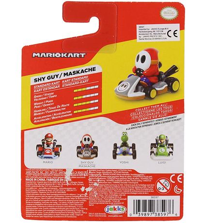 Super Mario Legetjsbil - Kart Racers W5 - Shy Guy