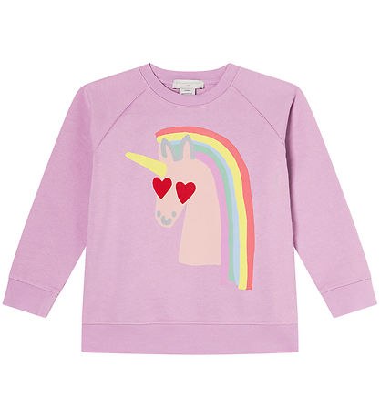 Stella McCartney Kids Sweatshirt - Lilla m. Enhjrning