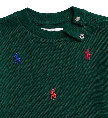 Polo Ralph Lauren T-shirt - Grn m. Logoer