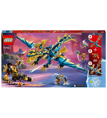 LEGO Ninjago - Elementdrage mod kejserinde-kamprobotten 71796 -