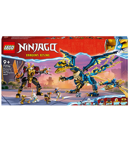 LEGO® Ninjago - Elementdrage mod kejserinde-kamprobotten 71796 -