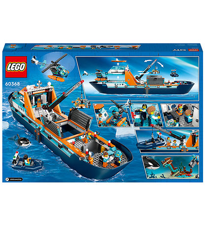 LEGO City - Polarudforskningsskib 60368 - 815 Dele