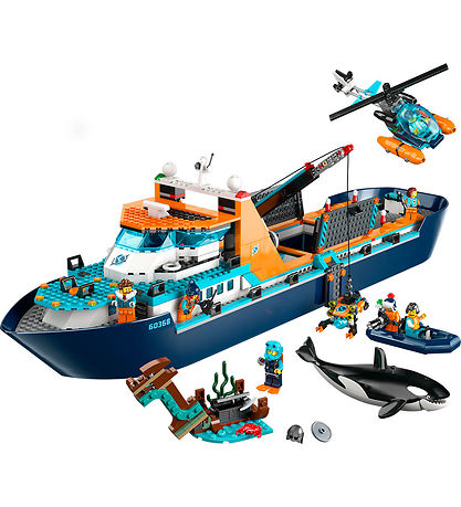 LEGO City - Polarudforskningsskib 60368 - 815 Dele