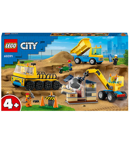 LEGO City - Entreprenrmaskiner Og Nedrivningskran 60391 - 235