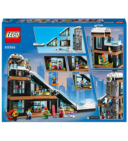 LEGO City - Ski- Og Klatrecenter 60366 - 1045 Dele