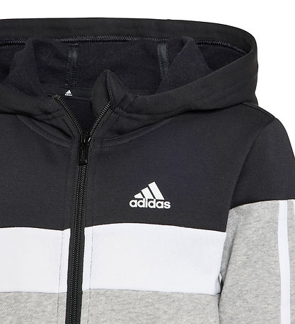 adidas Performance Sweatst - Cardigan/Bukser - Sort/Hvid/Gr