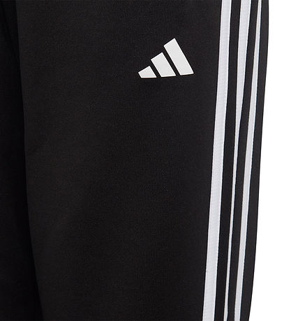 adidas Performance Trningsbukser - U TR-ES 3S - Sort/Hvid