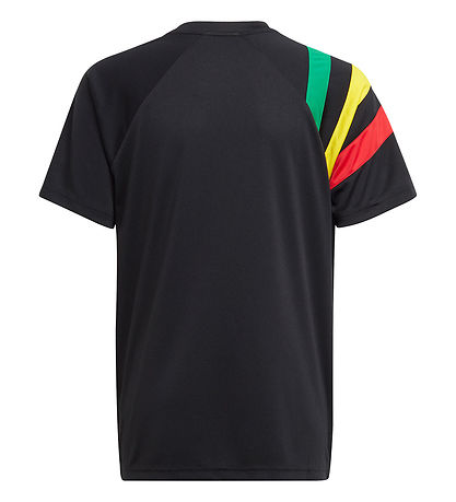 adidas Performance T-shirt - Fortore23 JSY Y - Sort/Gul/Rd/Grn