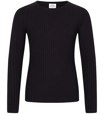 Mads Nørgaard Bluse - Rib - Talika Top - Black