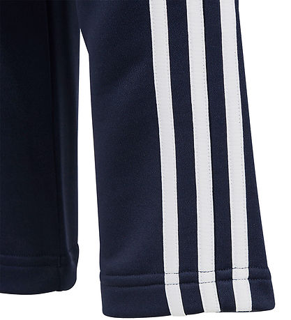 adidas Performance Trningsbukser - U TR-ES 3S - Navy/Hvid