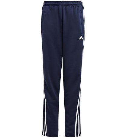 adidas Performance Trningsbukser - U TR-ES 3S - Navy/Hvid