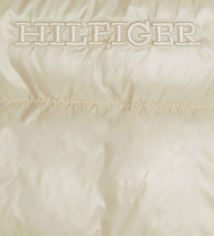 Tommy Hilfiger Dynevest - Glossy Short Puffer - Classic Beige